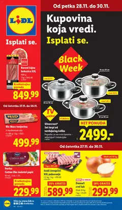 Pregled Lidl kataloga - važi od 27.11.2025