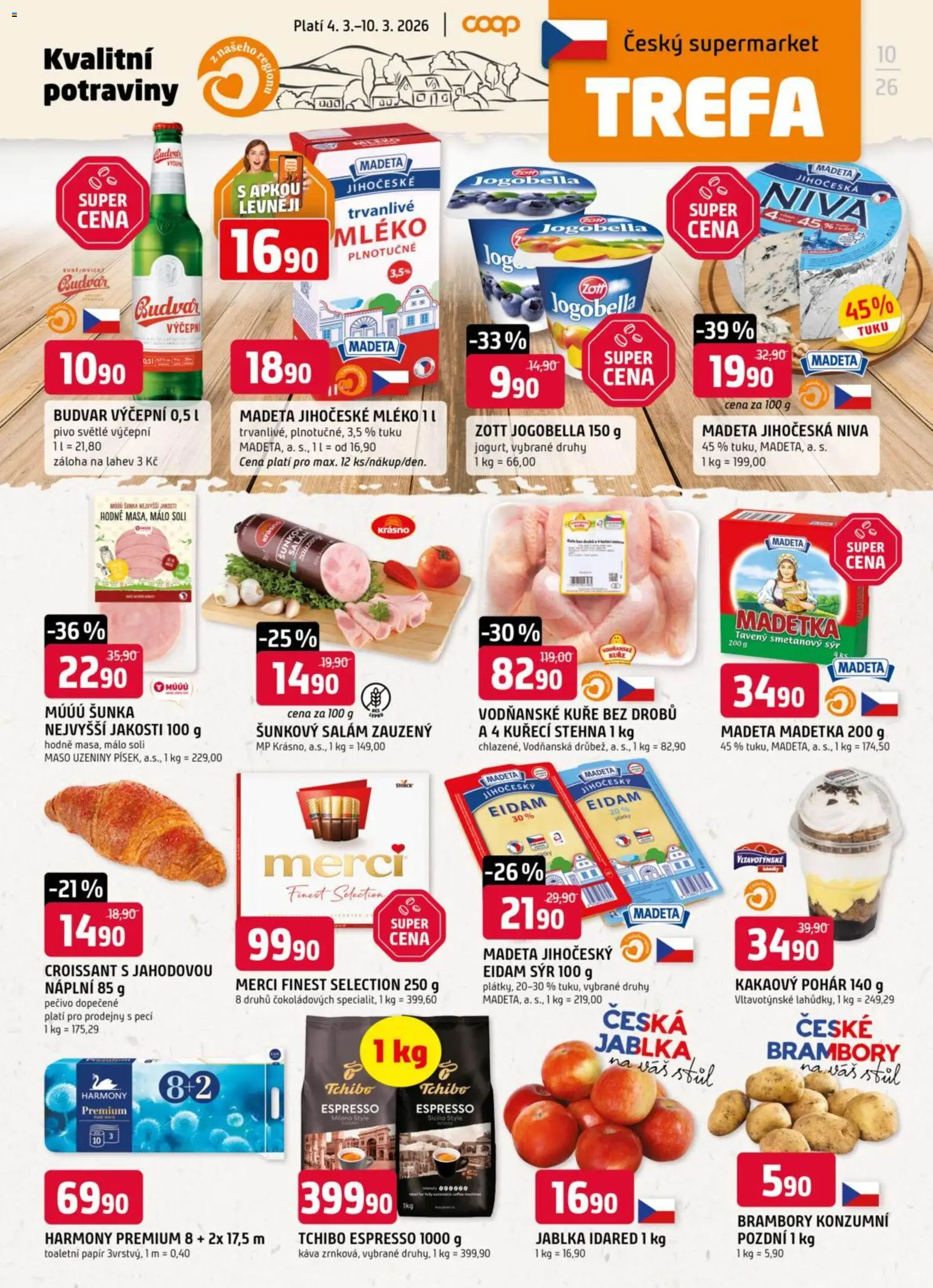 Náhled nabídky: Trefa Trefa leták platný od 04.03.2026