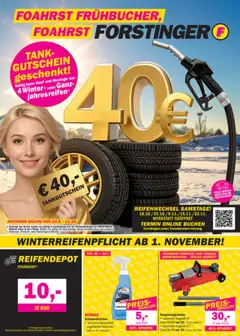 Vorschau der Angebote: Forstinger Flugblatt gültig ab 24.09.2025