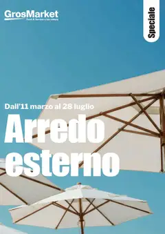 Anteprima dell'opuscolo Sogegross volantino Arredo esterno dal negozio Sogegross valido da 11/03/2026