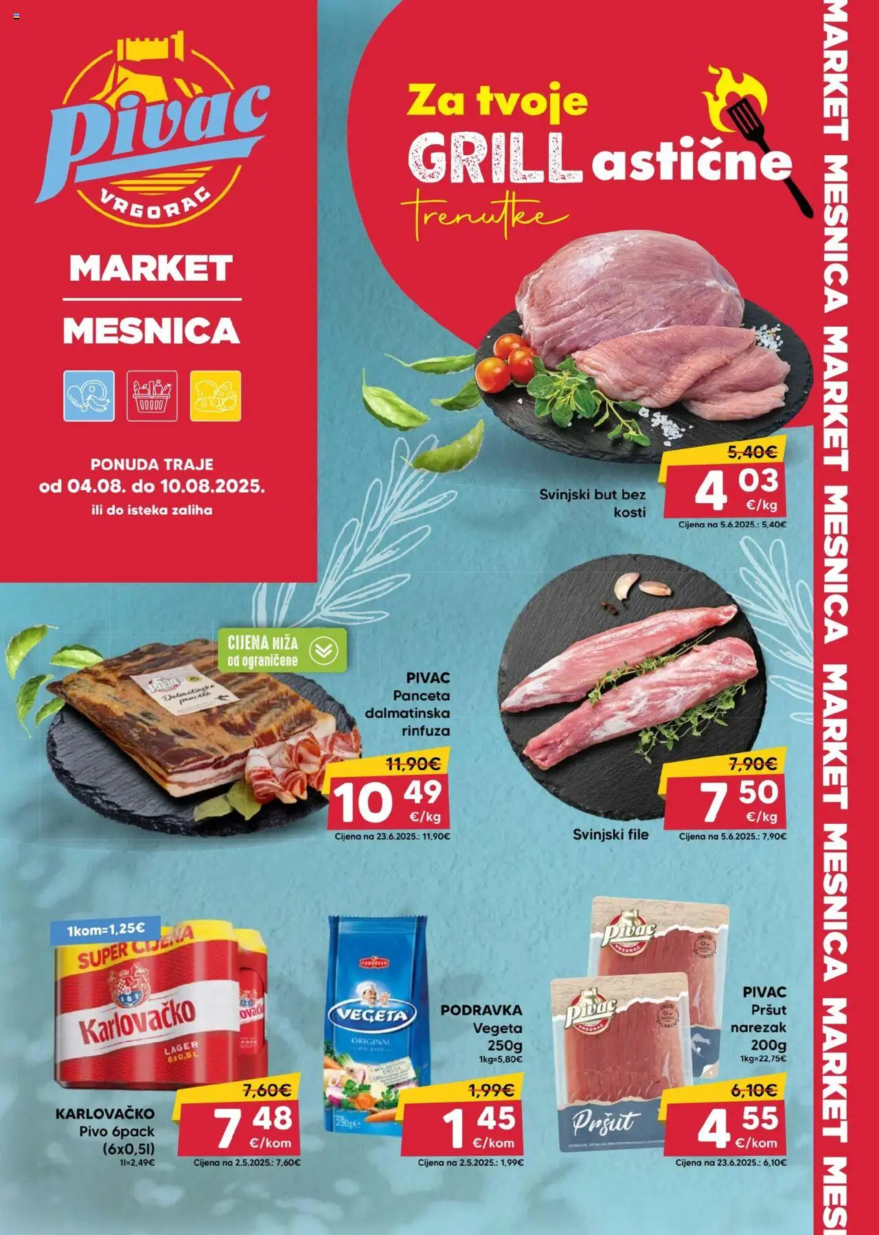 Pivac aktualni Katalog vrijedi od 04.08.2025 - tjedna akcija broj stranice 1