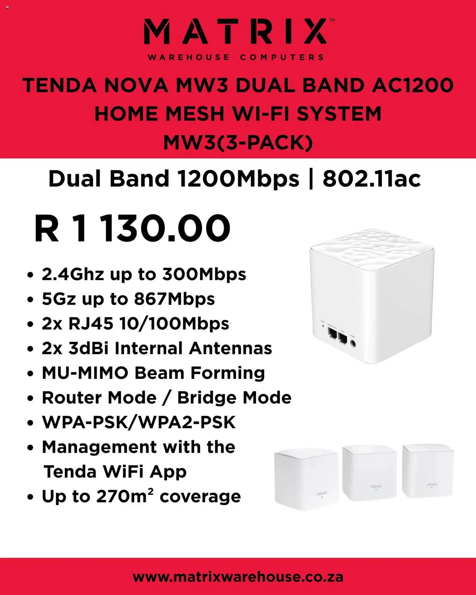 Preview of Matrix Warehouse flyer valid from 17/02/2026