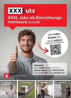 Vorschau der Angebote: XXXLutz Jobs als Einrichtungs- monteure gültig ab 27.01.2026
