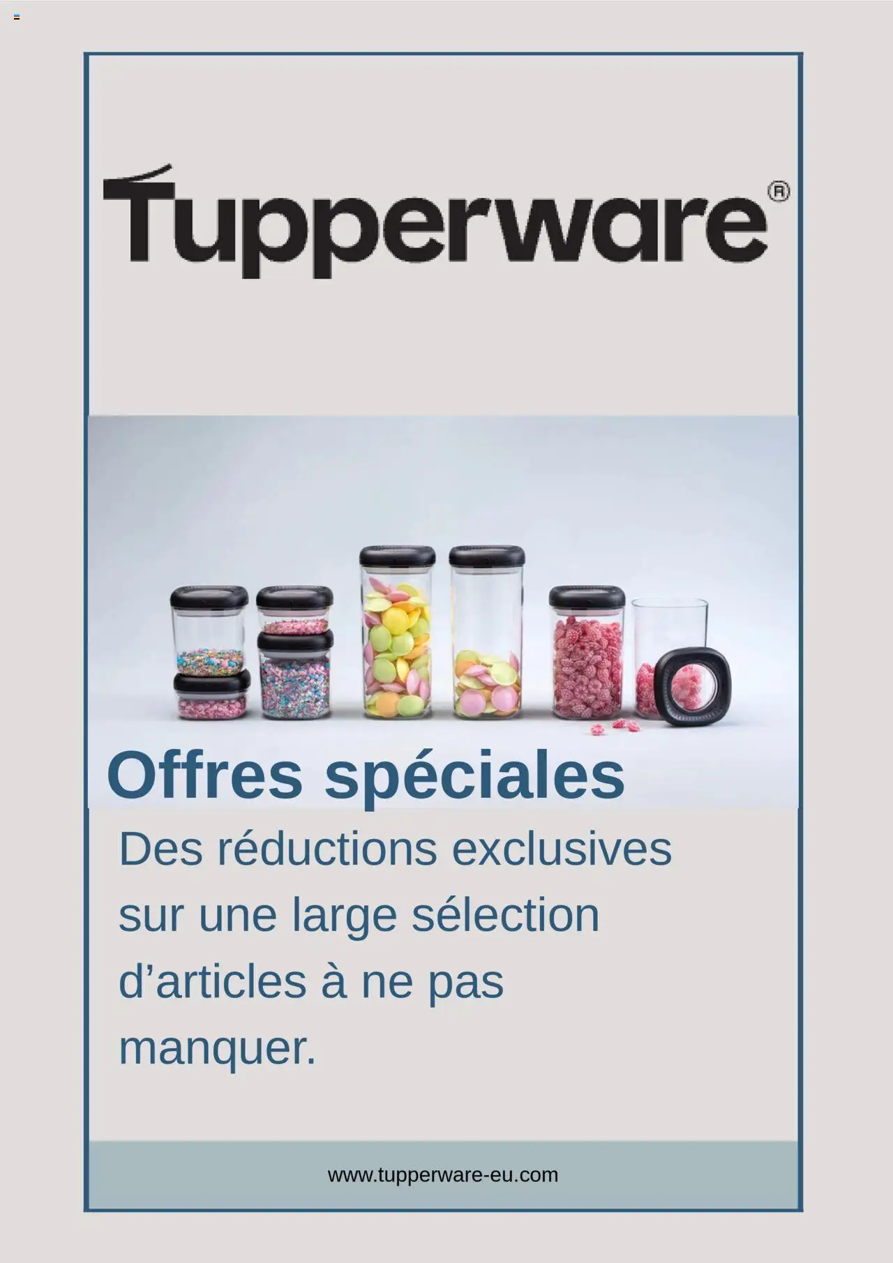 Prévisualisation de Catalogue Tupperware Automne du magasin Tupperware formulaire valide 21/09/2025