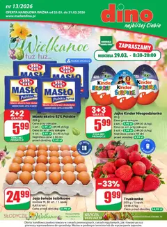 Pogląd gazetki "Dino gazetka" ze sklepu Dino ważnej od 25.03.2026