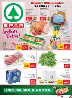 Pregled letka Spar Katalog trgovine Spar vrijedi od 01.04.2026