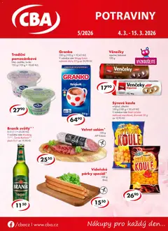 Náhled nabídky: CBA CBA leták platný od 04.03.2026