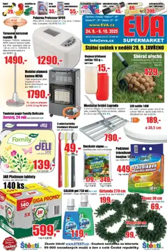 Náhled nabídky: Eva supermarket Leták platný od 24.09.2025