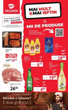 Previzualizarea de cataloage: Selgros Selgros Catalog valabil de la 17.04.2026