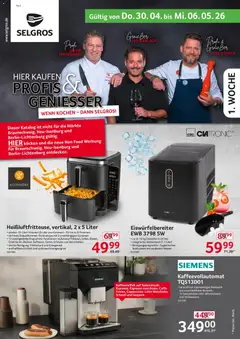 Vorschau von dem Prospekt des Geschäftes Selgros, gültig ab dem 30.04.2026