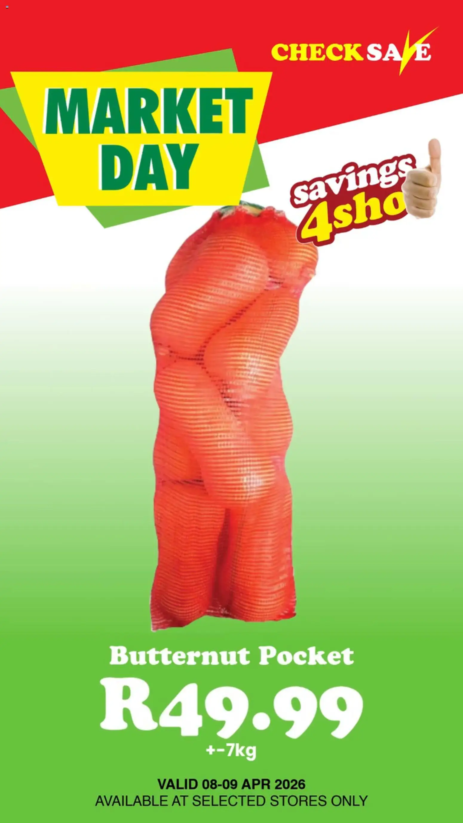 Preview of Check Save flyer valid from 08/04/2026