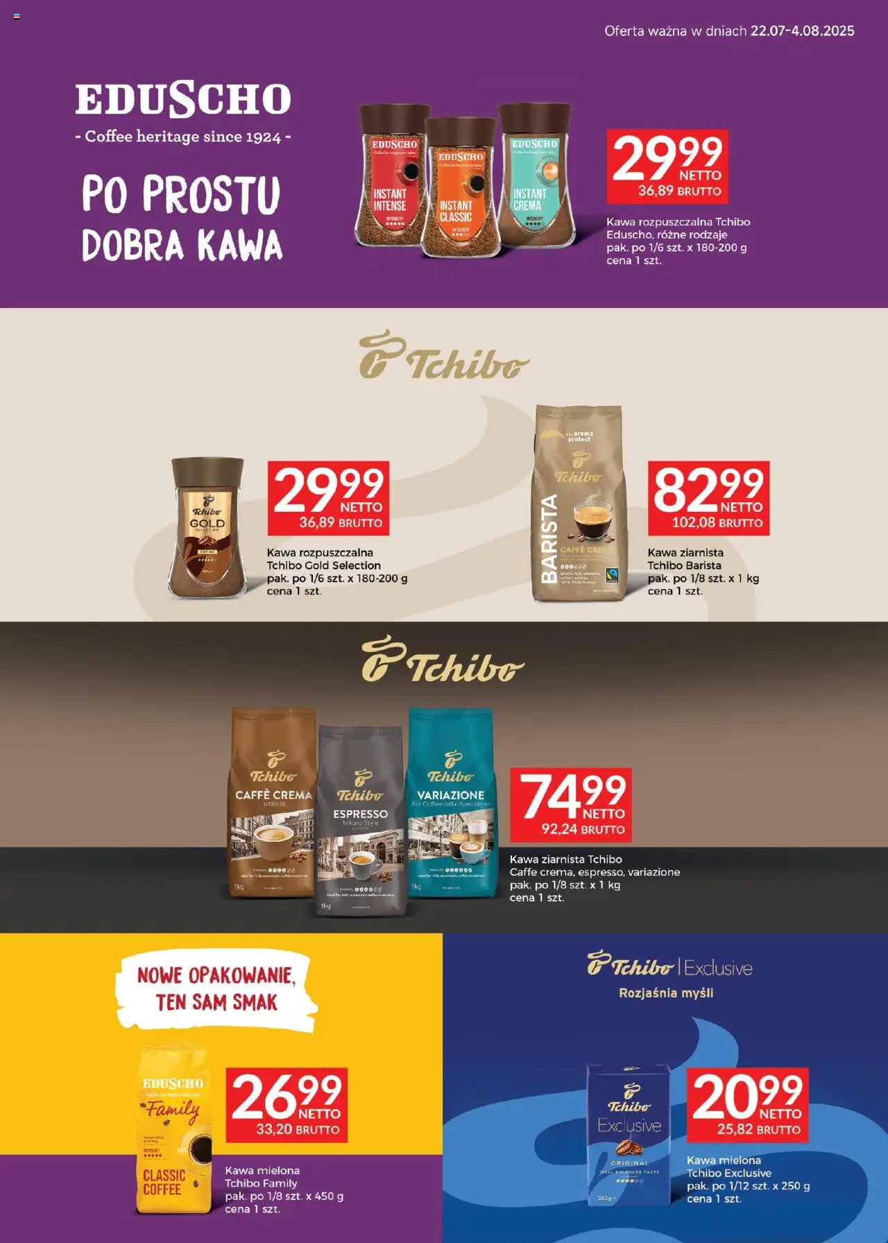 Makro Tchibo od 22.07.2025 - Nowa Gazetka - Numer strony 1