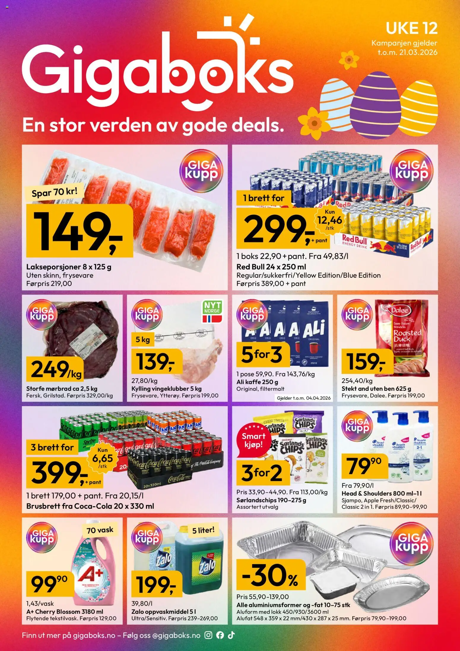 Forhåndsvis Gigaboks kundeavis fra butikk Gigaboks gyldig fra 16/03/2026
