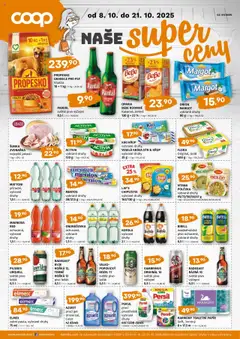 Náhled nabídky: Coop Leták - Coop Super cena platný od 08.10.2025