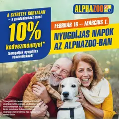 AlphaZoo - Akciós újság AlphaZoo megtekintése, amely érvényes 2026.02.16.-től