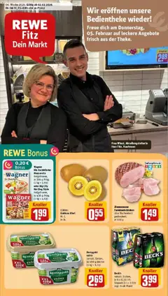 Vorschau von dem Prospekt des Geschäftes Rewe, gültig ab dem 02.02.2026