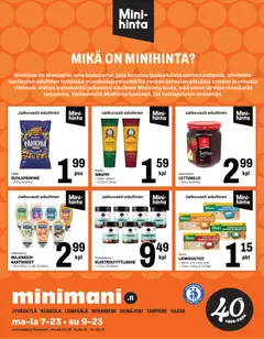 Kaupan Minimani Minimani tarjoukset esikatselu, voimassa 06/04/2026