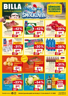 Náhľad Billa letáku platného od 05.11.2025