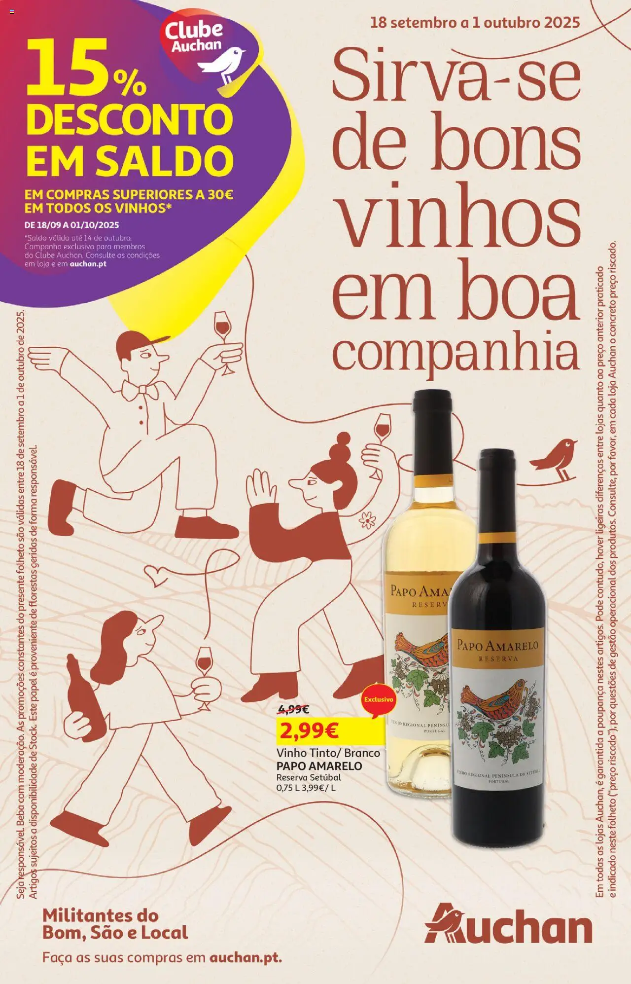 Auchan Folheto de 18/09/2025 - catálogo esta semana - página 1