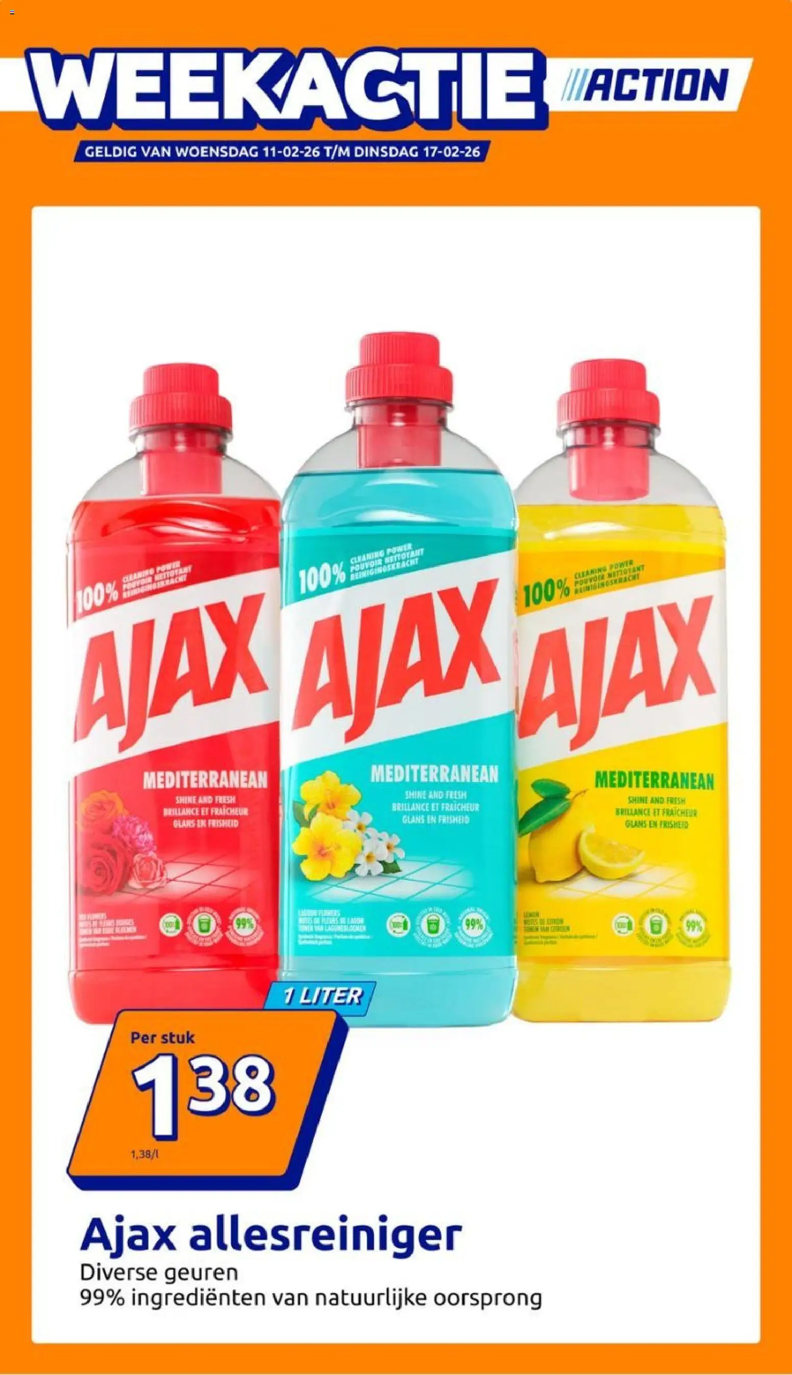 Voorbeeld van Folder week 7 van winkel Action geldig vanaf 11-02-2026