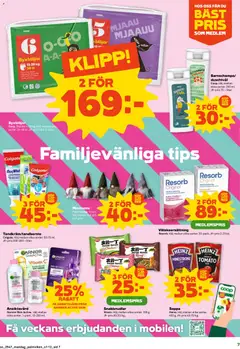 Förhandsgranska reklamblad Aktuella reklamblad Stora Coop från butik Stora Coop gäller från 17/11/2025 | Sida : 7