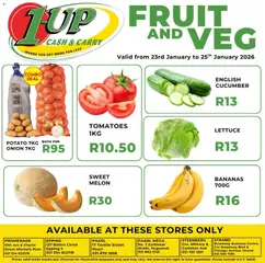 Preview of 1UP Cash & Carry flyer valid from 23/01/2026