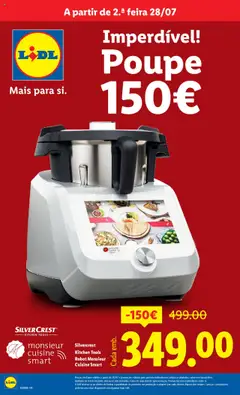 Pré-visualização do folheto da loja Lidl válida a partir de 28/07/2025