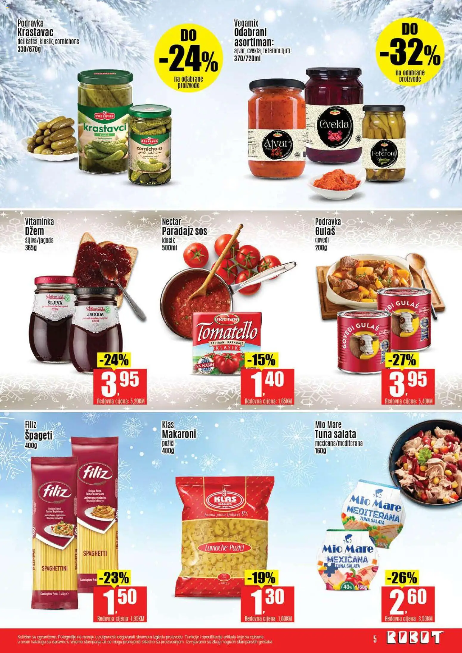 Pregled letka Katalog trgovine Robot vrijedi od 2026.01.07