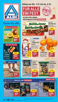 Vorschau von dem Prospekt des Geschäftes Aldi, gültig ab dem 01.12.2025