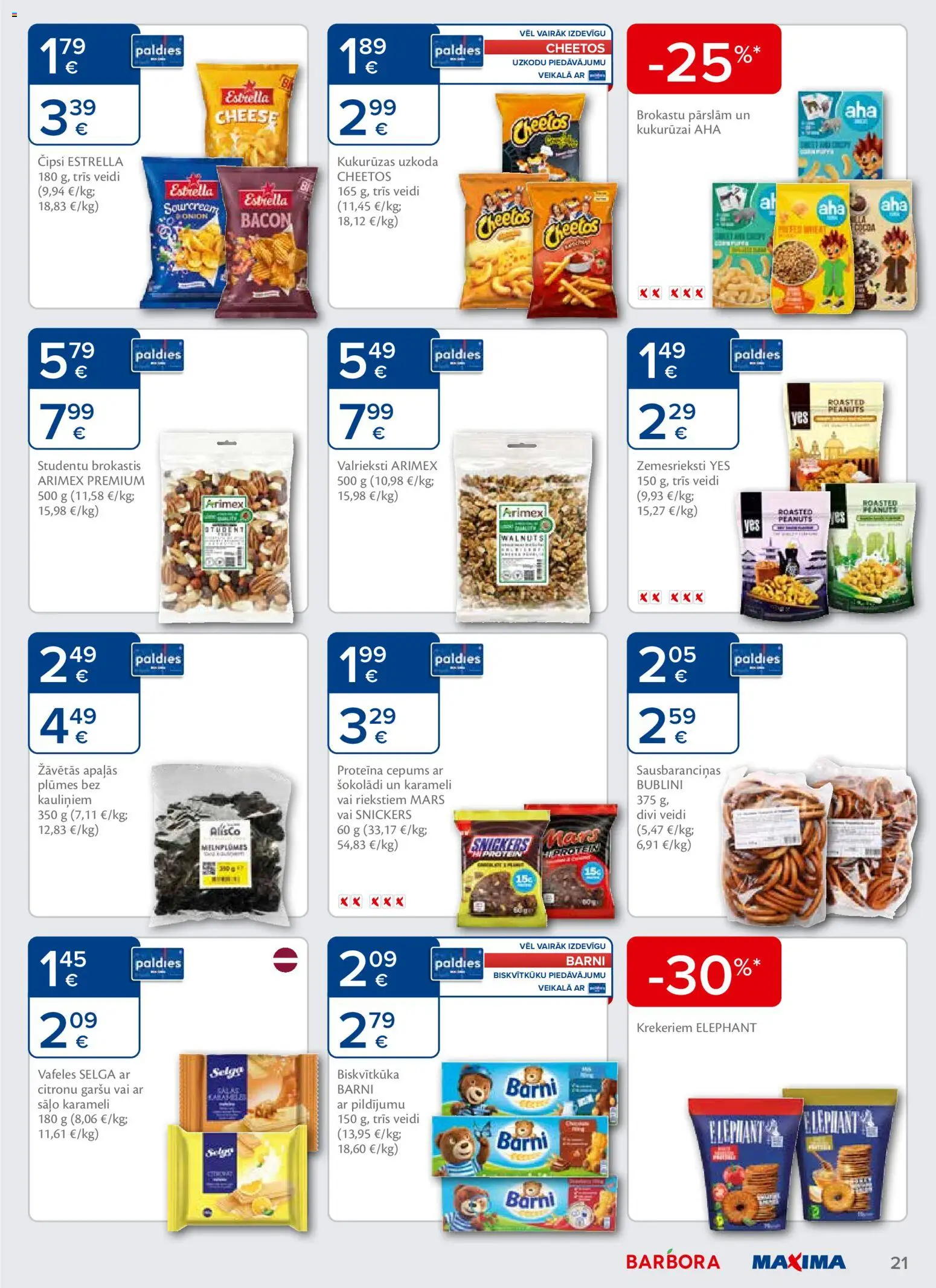 Skatīt Maxima akciju bukletu, derīgs no 2026.01.06