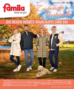 Vorschau von dem Prospekt des Geschäftes Famila, gültig ab dem 06.10.2025