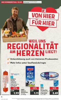 Vorschau von dem Prospekt des Geschäftes Kaufland, gültig ab dem 22.01.2026
