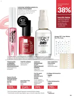 Avon - AVON online katalógus 2025 novemberi megtekintése, amely érvényes 2025.11.01.-től | Oldal: 89