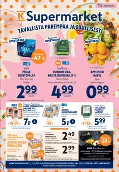 Kaupan K-Supermarket Tarjoukset esikatselu, voimassa 23/02/2026