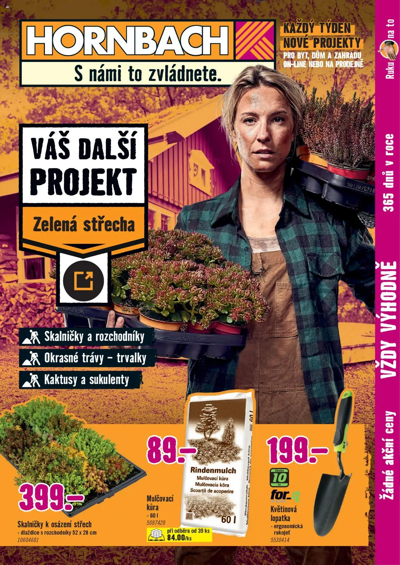  HORNBACH Leták - Zelená střecha (06.08.2025 - 20.08.2025)