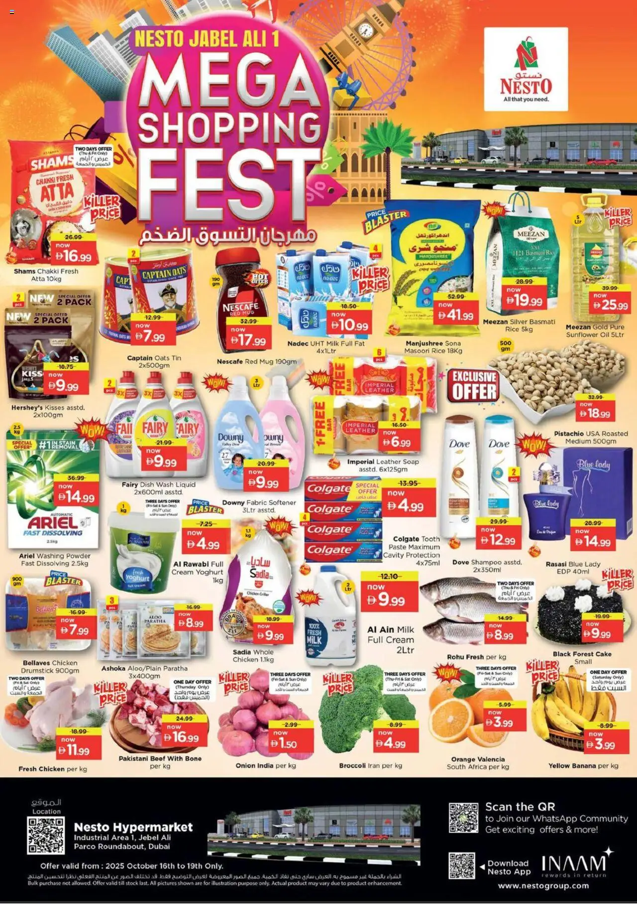 Catalogue Nesto catalog - the latest offers and deals valid from 16 Oct, 2025 page 1 - Shampoo, Washing powder