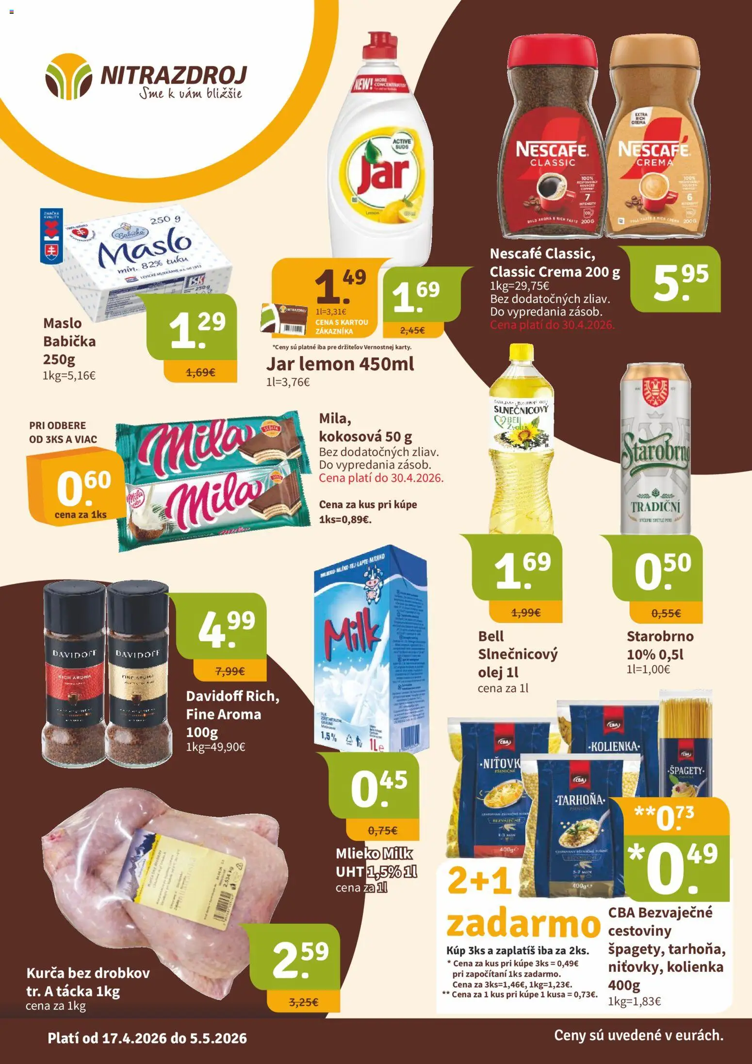 Náhľad Nitrazdroj letáku platného od 17.04.2026