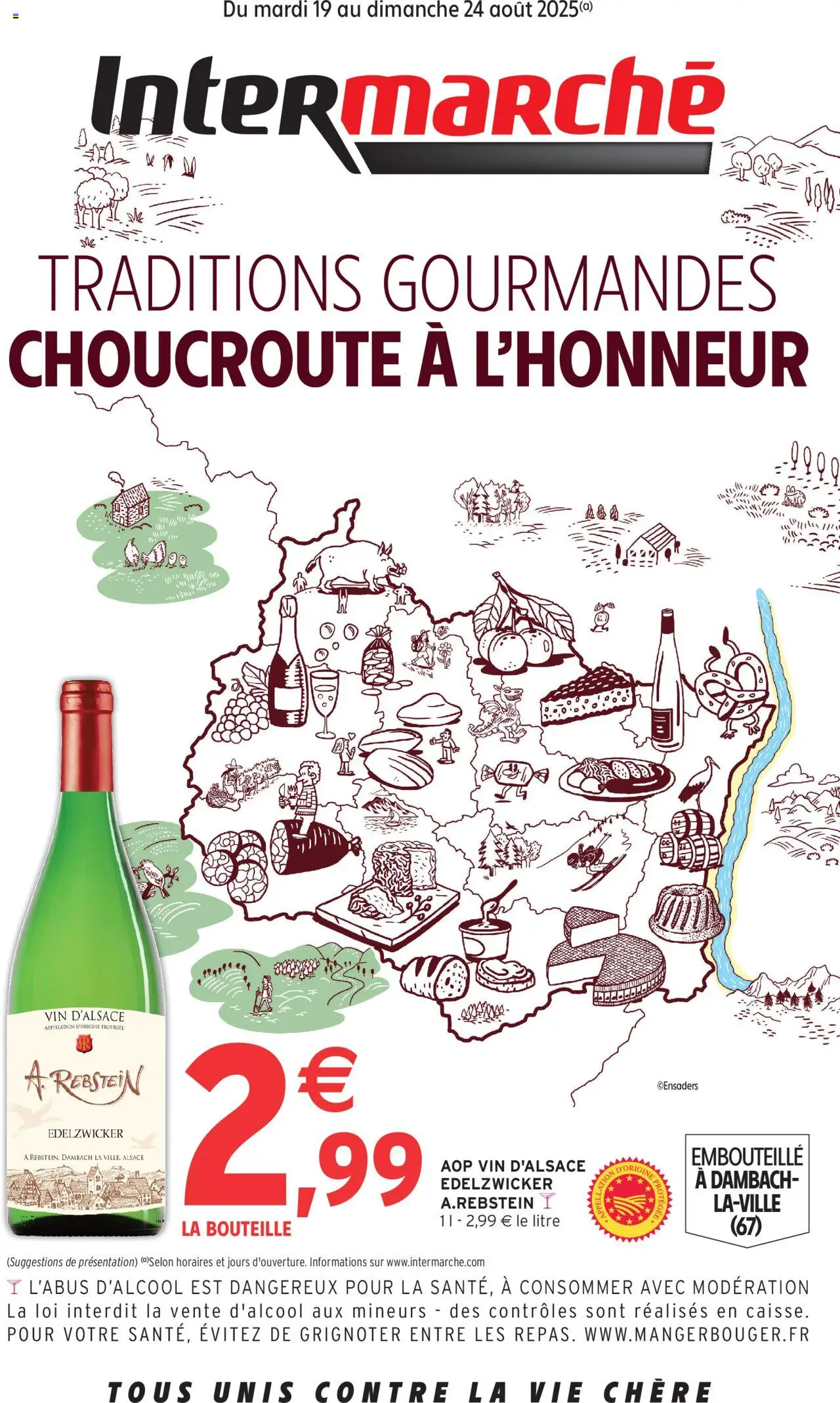 Catalogue de sélection de notre région spéciale choucroute de la boutique Intermarché valable du 19/08/2025 - Page numéro 1