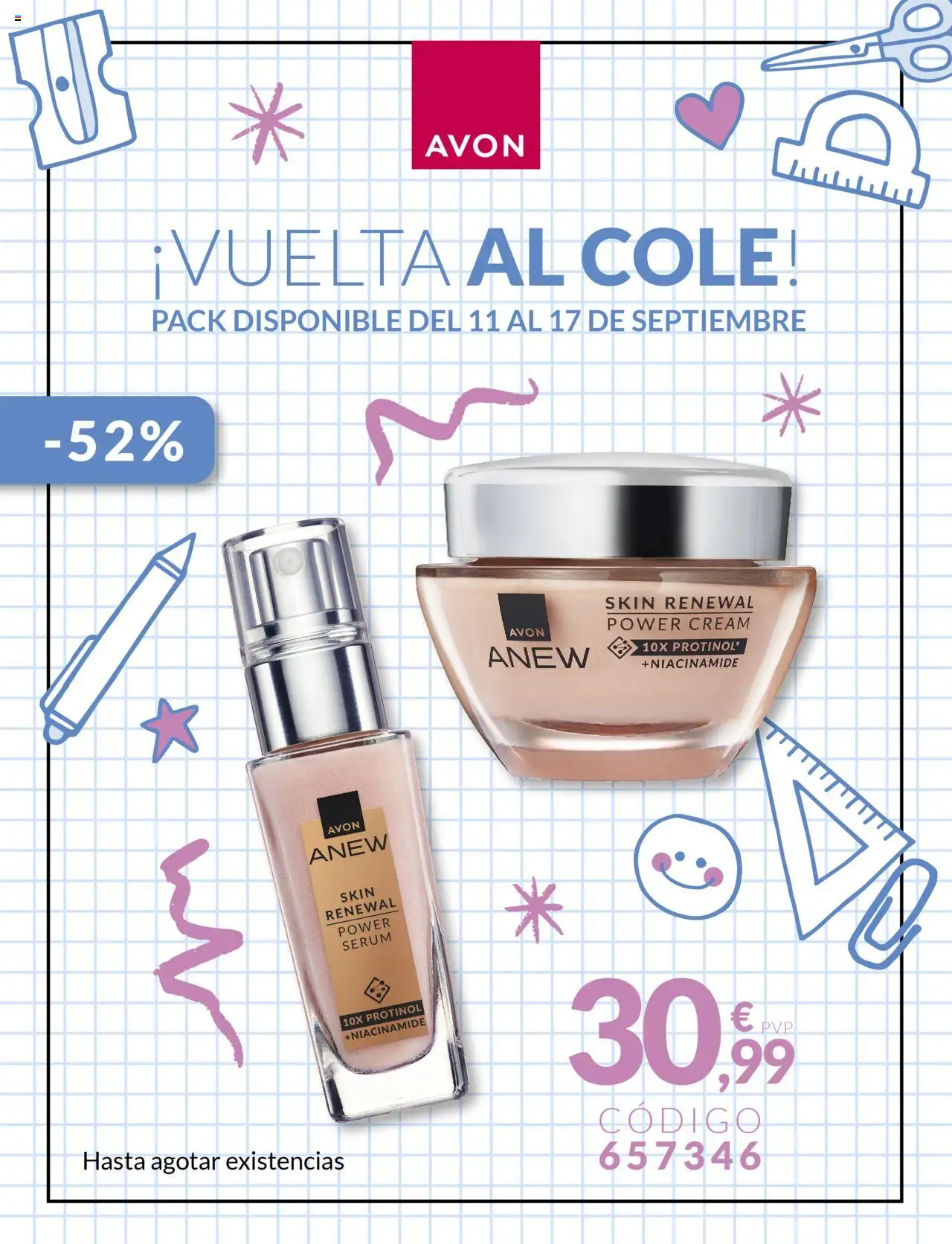 AVON catálogo Septiembre 2025 - Vuelta al cole