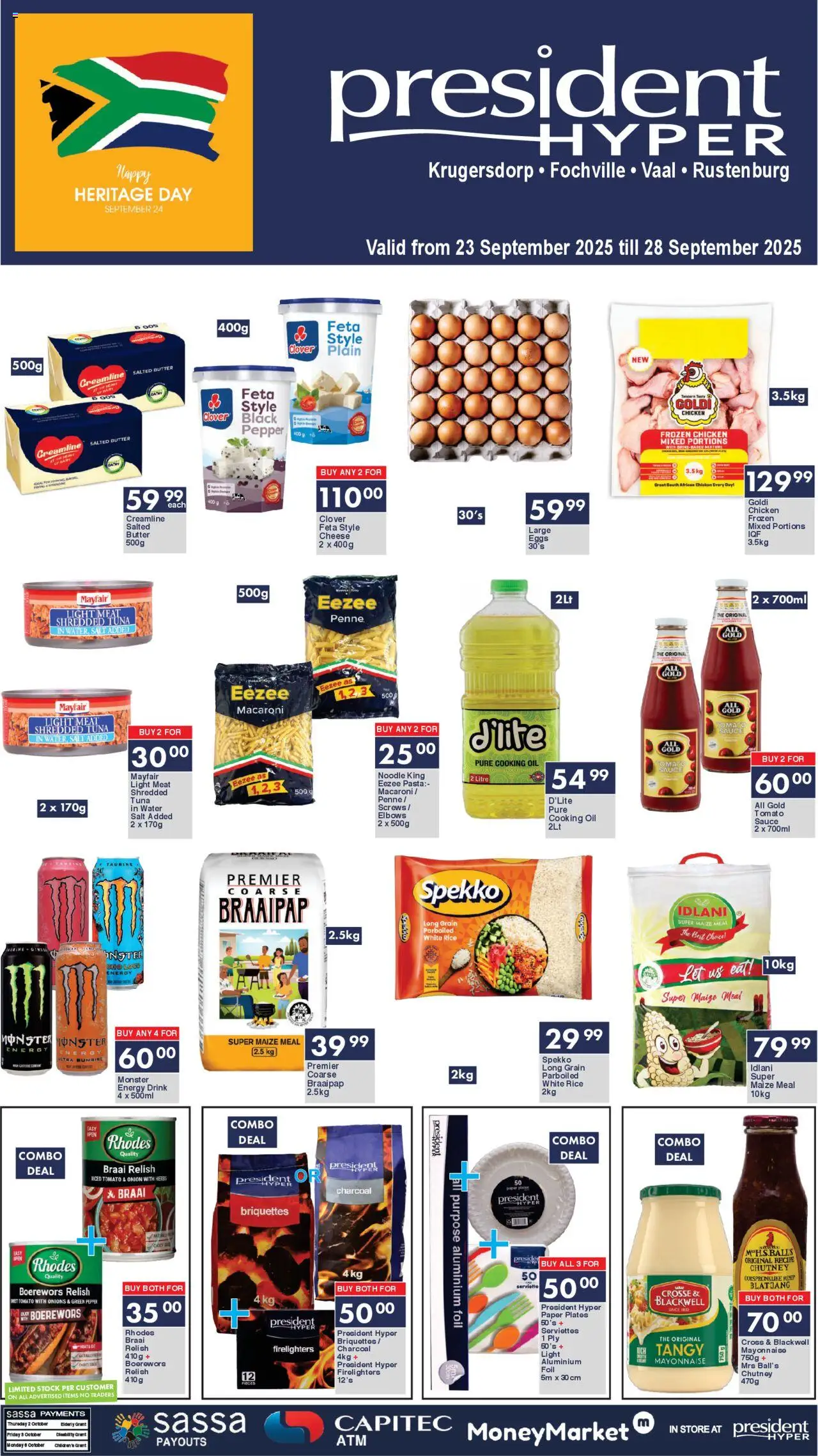 President Hyper Specials from 23/09 - 28/09/2025 > Promotions