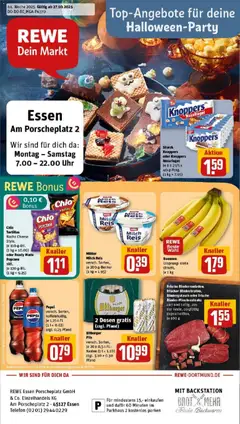 Vorschau von dem Prospekt des Geschäftes Rewe, gültig ab dem 26.10.2025
