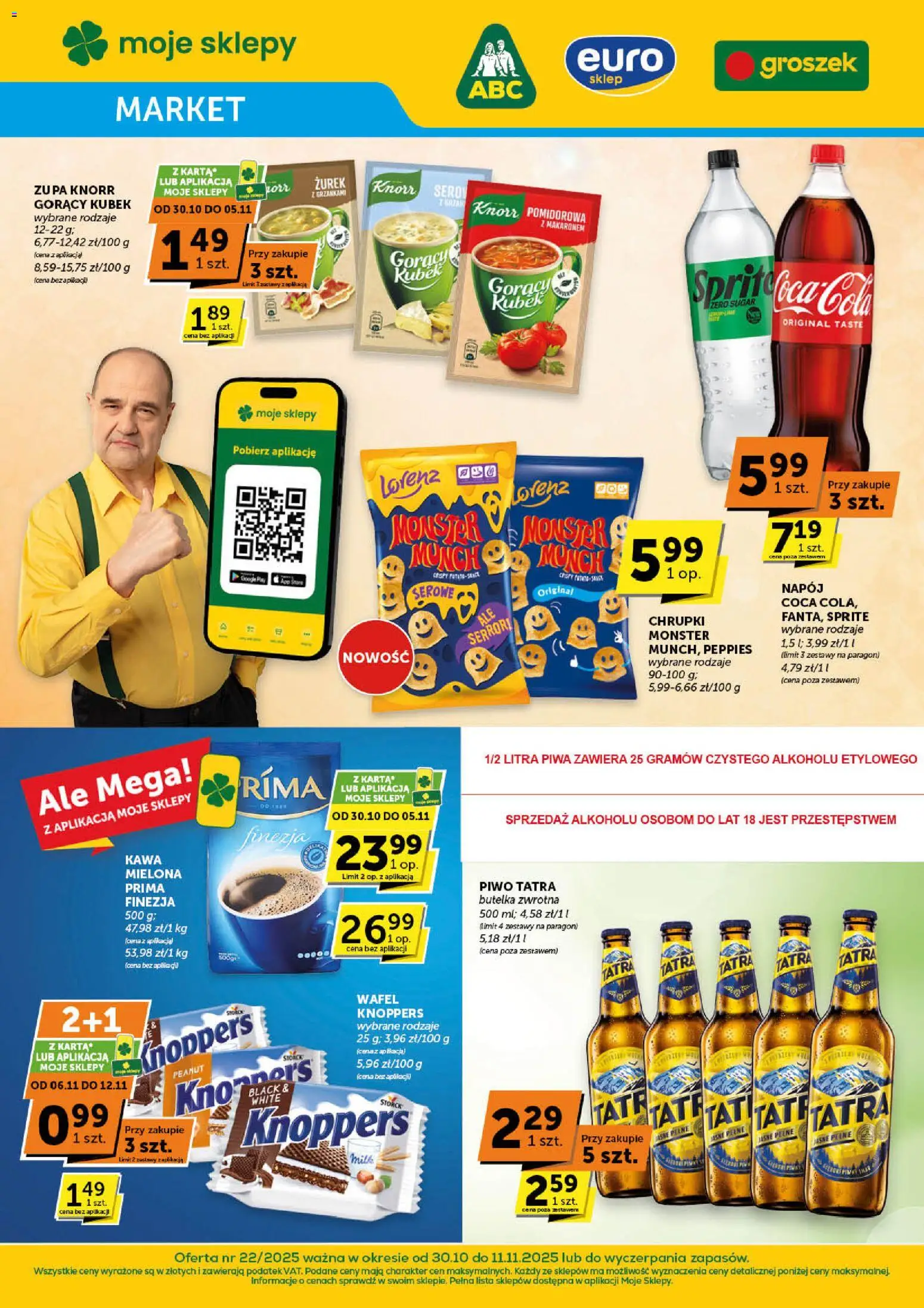 Pogląd gazetki "Market" ze sklepu Groszek ważnej od 30.10.2025