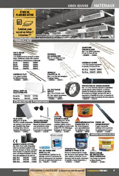Prévisualisation de Catalogue du magasin Brico Cash formulaire valide 04/04/2025 | Page: 9