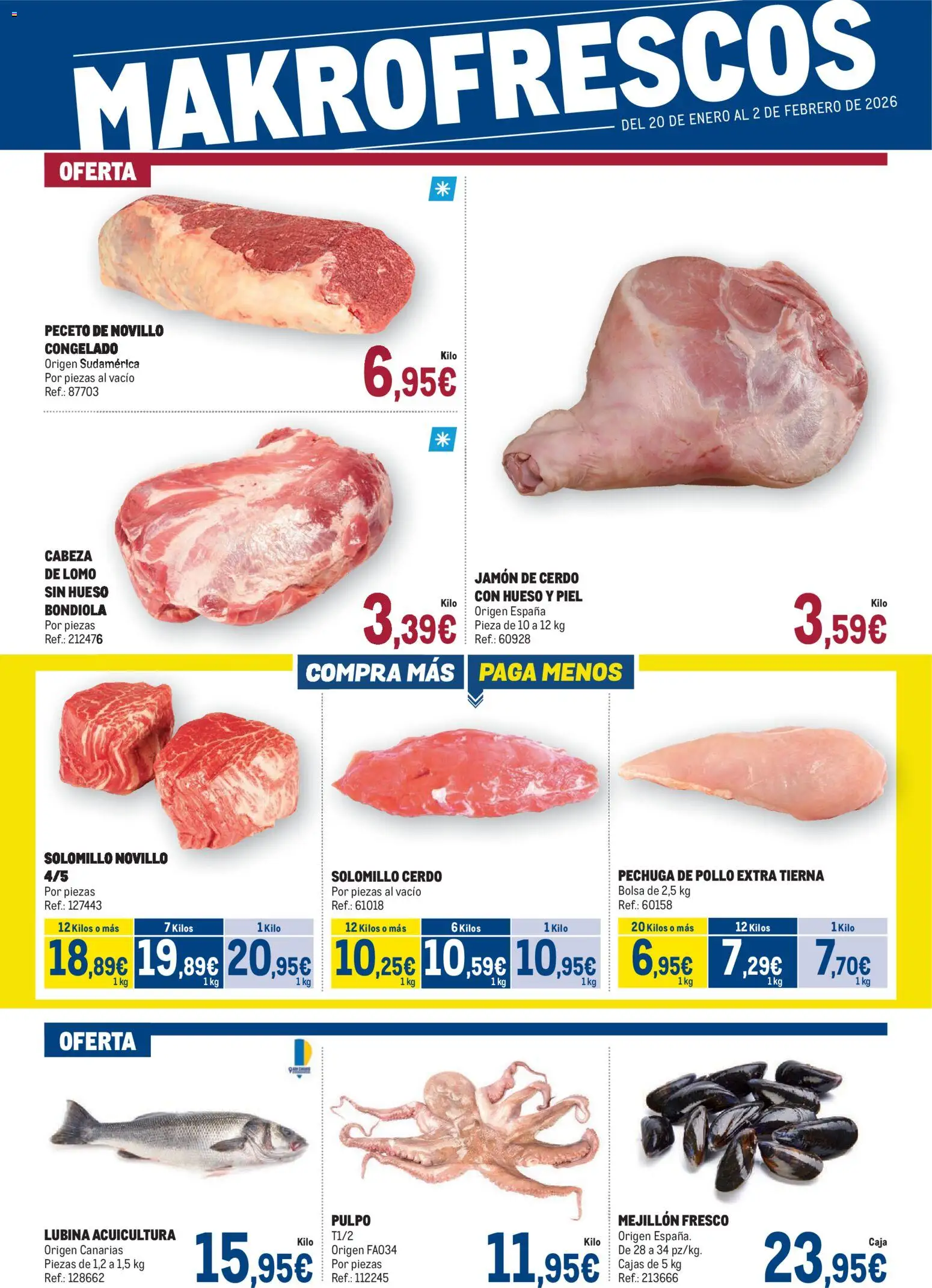 Vista previa del folleto de la tienda Makro válido desde el 20/01/2026 