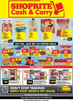 Preview of Shoprite flyer valid from 20/04/2026