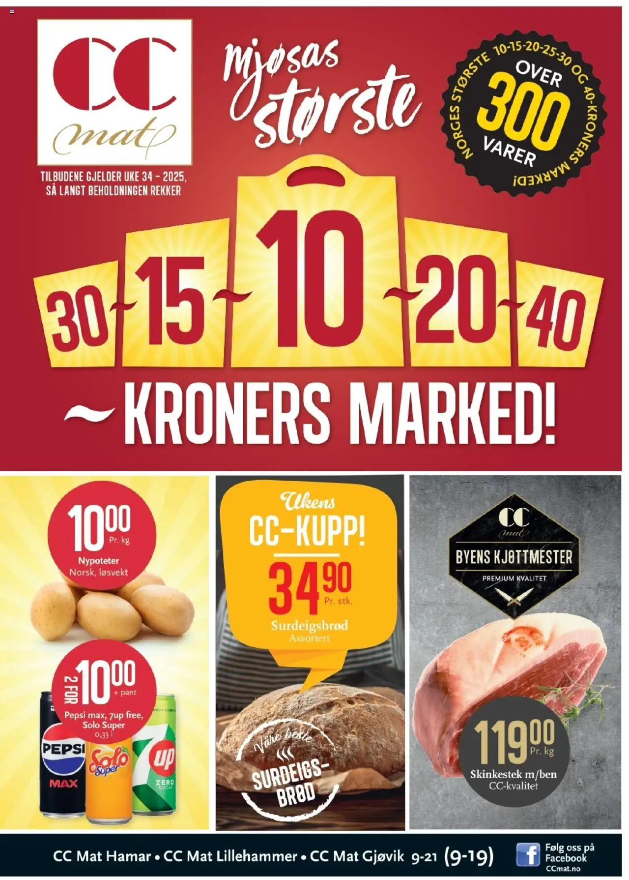 Kundeavis CC Mat gyldig fra 18/08/2025 - Sidenummer 1