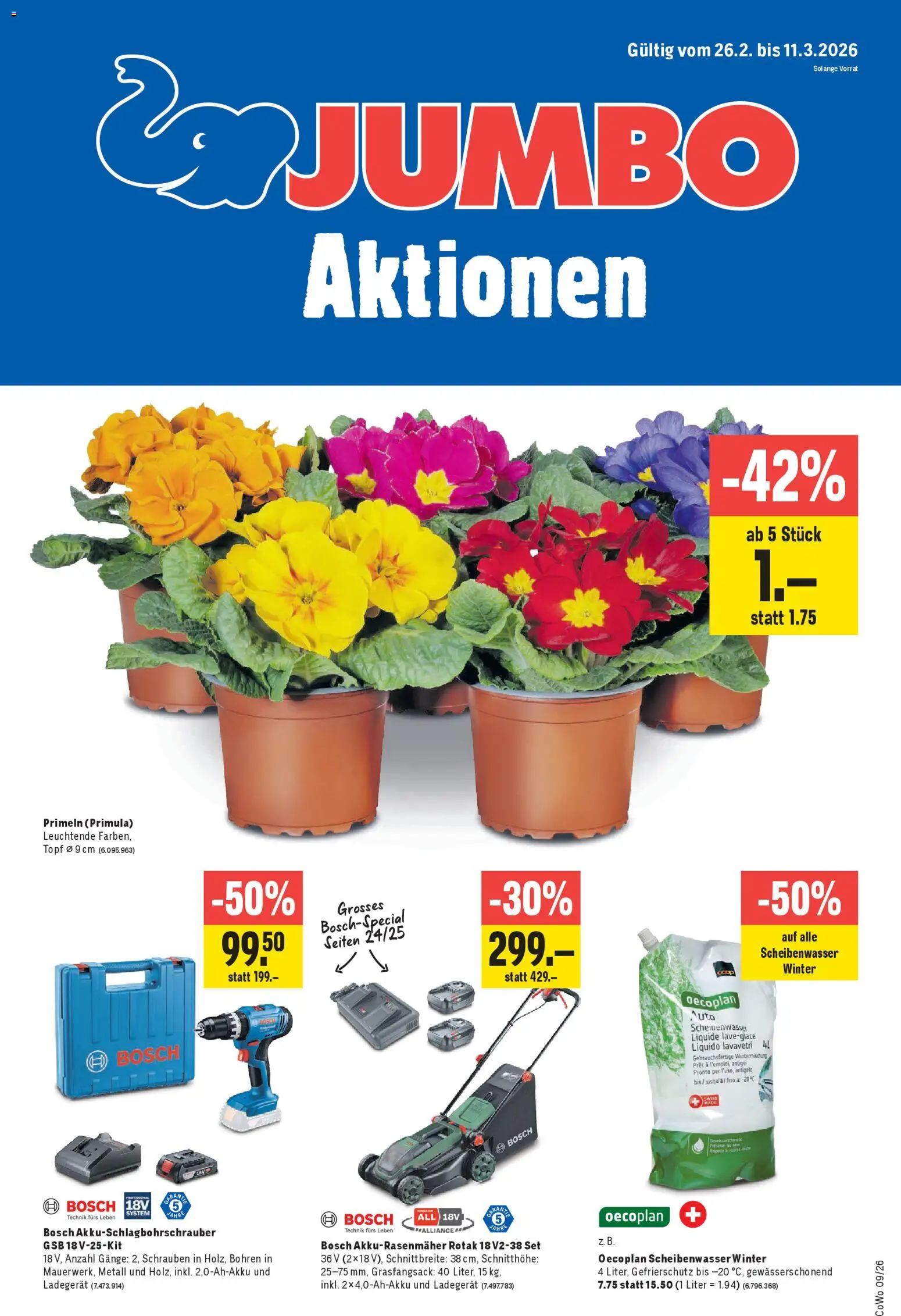 Vorschau des Merkblatts Aktionen vom Shop Jumbo gültig von 26.02.2026 bis 11.03.2026