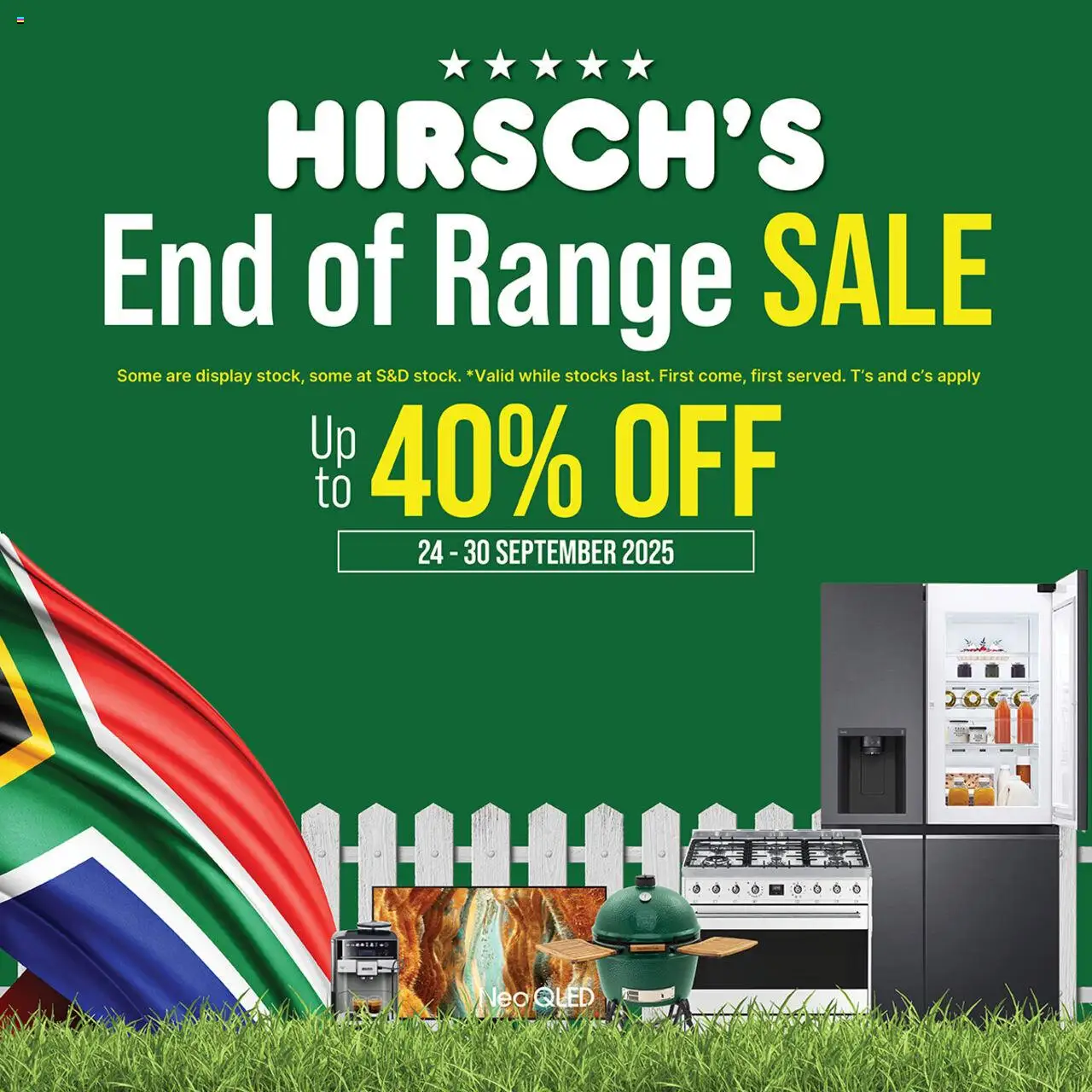 Hirsch's Specials from 24/09 - 30/09/2025 > Promotions