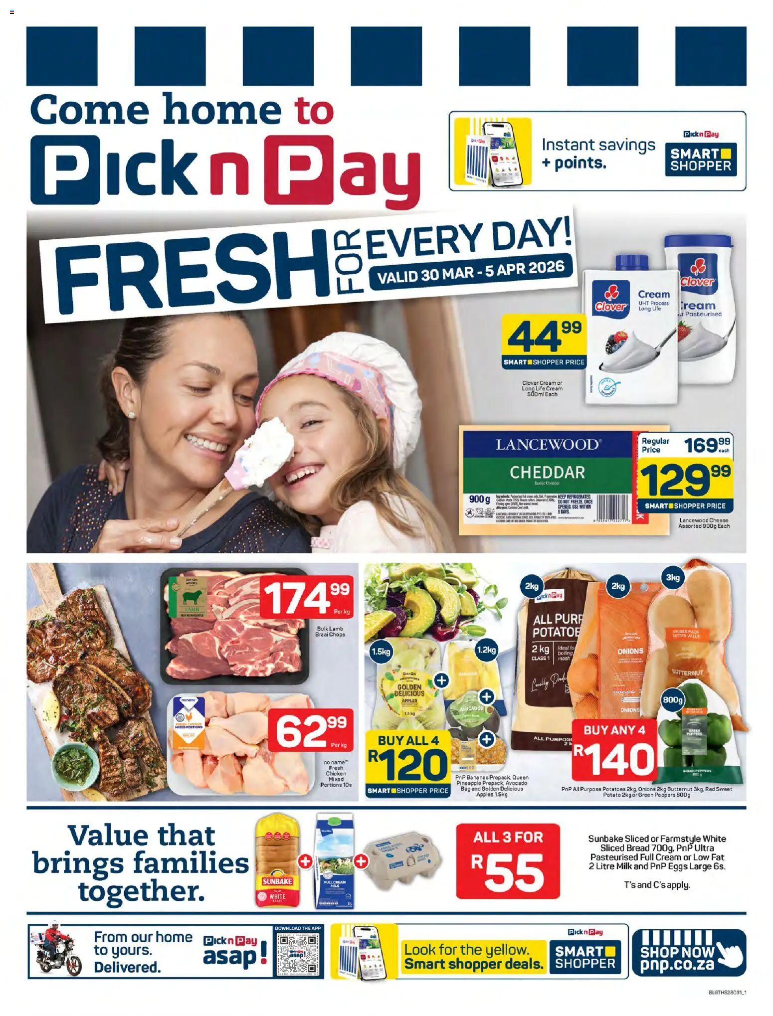 Preview of Pick n Pay flyer valid from 30/03/2026