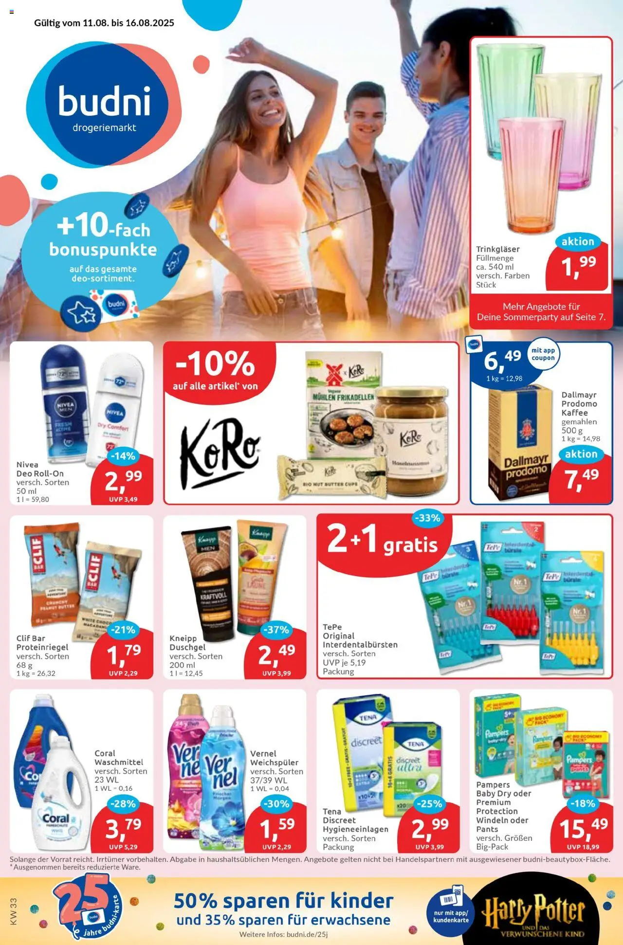 Budni Prospekt (vom 11.08.2025 - 16.08.2025)